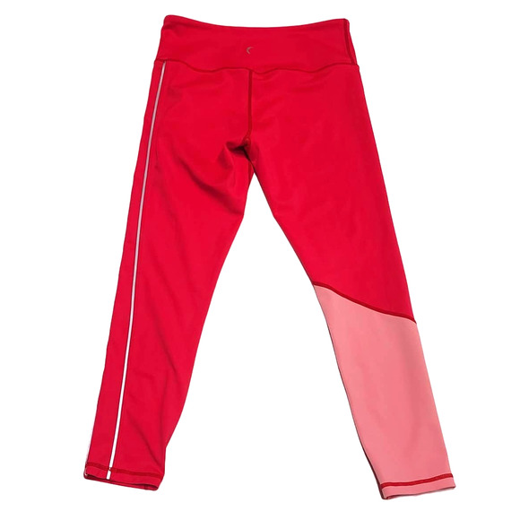 Zyia Active Popsicle pink reflective stripe Light N Tight Leggings women's 6-8 - Picture 4 of 8